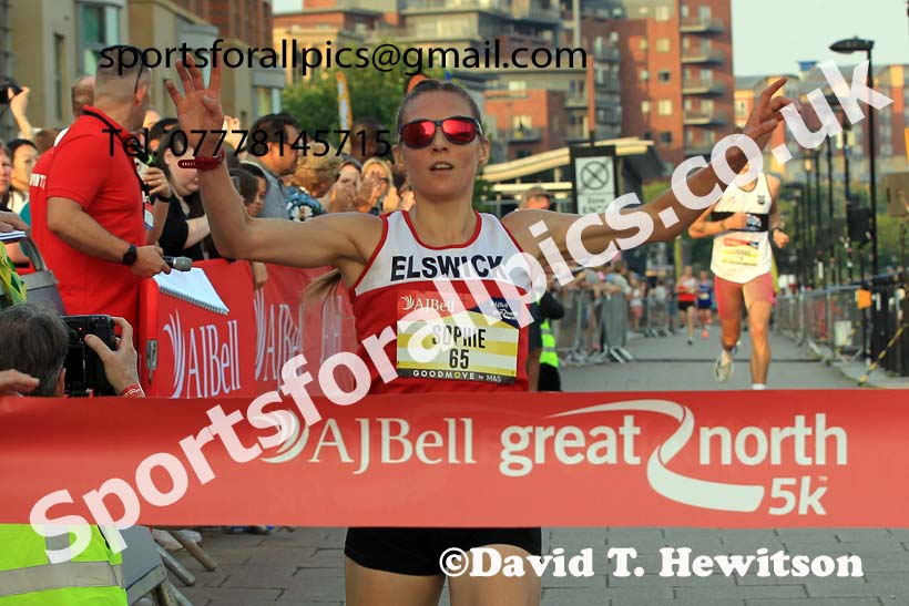 AJ Bell Great North 5k, Newcastle Quayside.  Photo: David T. Hewitson/Sports for All Pics